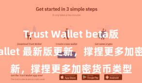 Trust Wallet beta版 Trust Wallet 最新版更新，撑捏更多加密货币类型